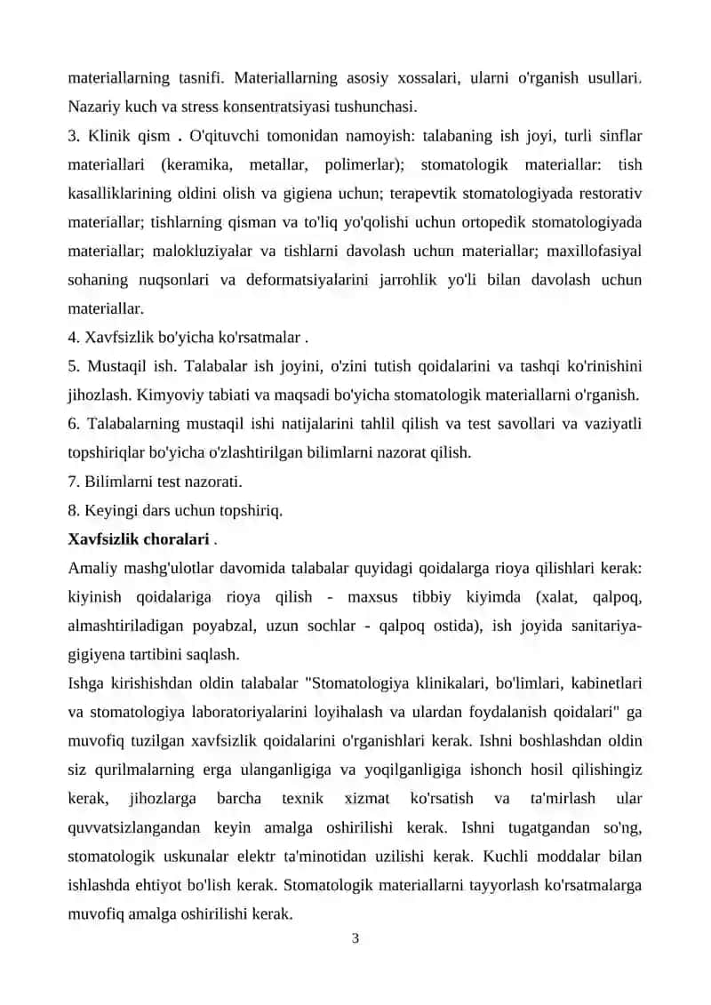 Stomatologik materiallarshunoslik 3
