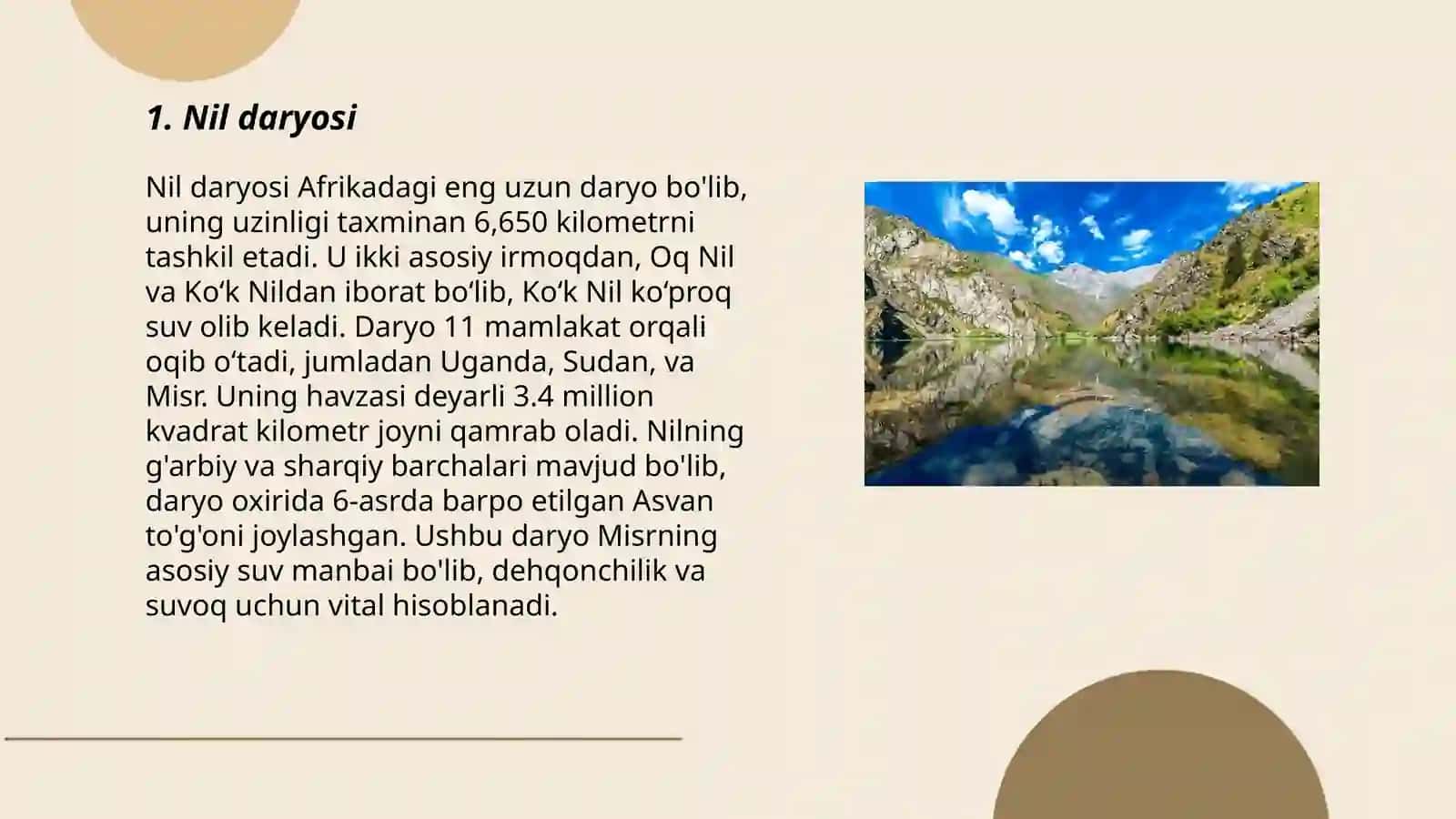 Afrika ichki suvlari 3
