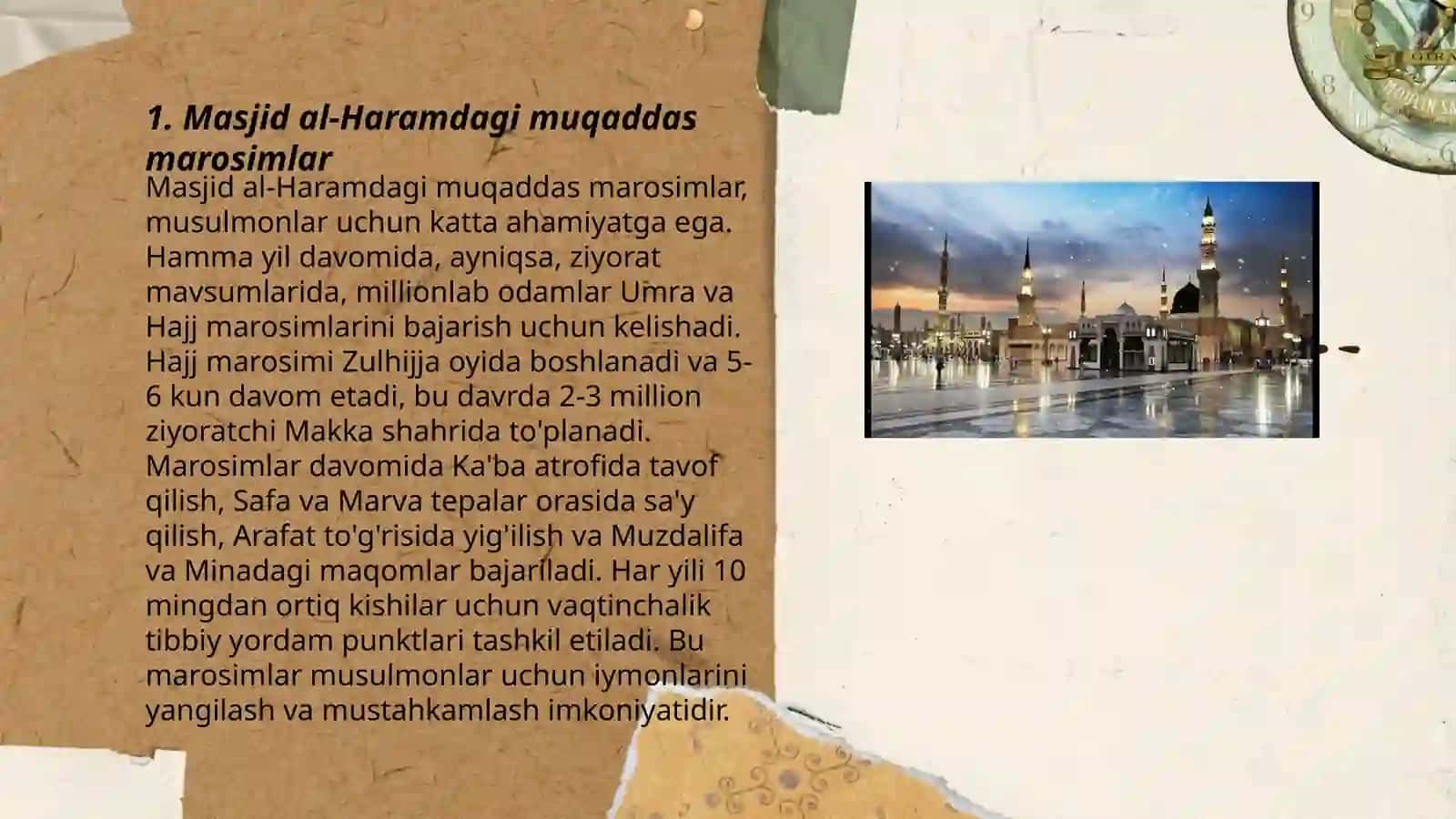 Masjid al-Haramdagi muqaddas marosimlar 3