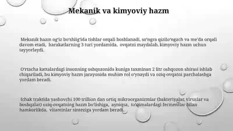 Hazm qilish nayining ikkilanishi 3