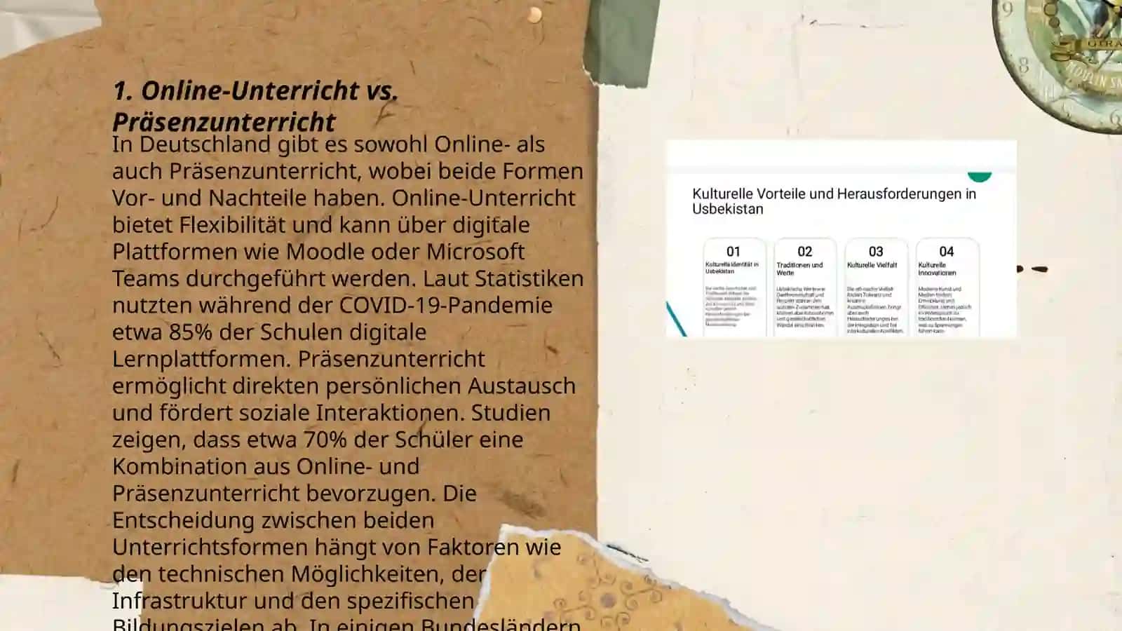 Online-Unterricht vs. Präsenzunterricht 3