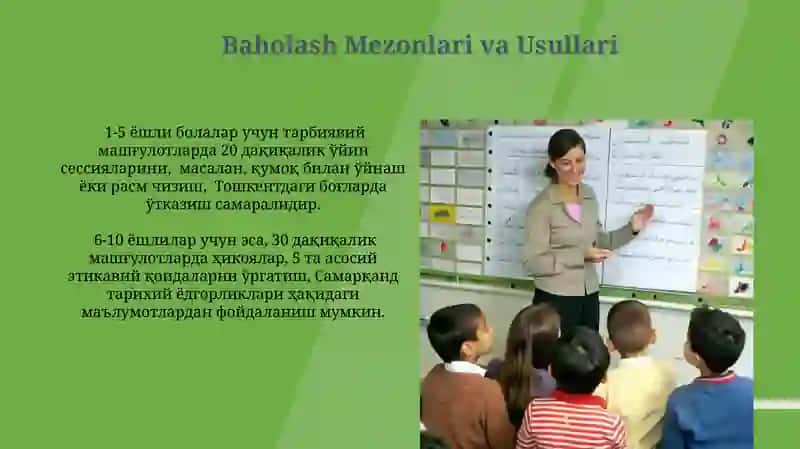 Tarbiya Darslarini Rejalashtirish 3