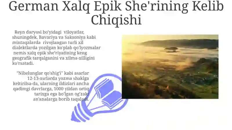Germaniya xalq eposining badiiyati 3