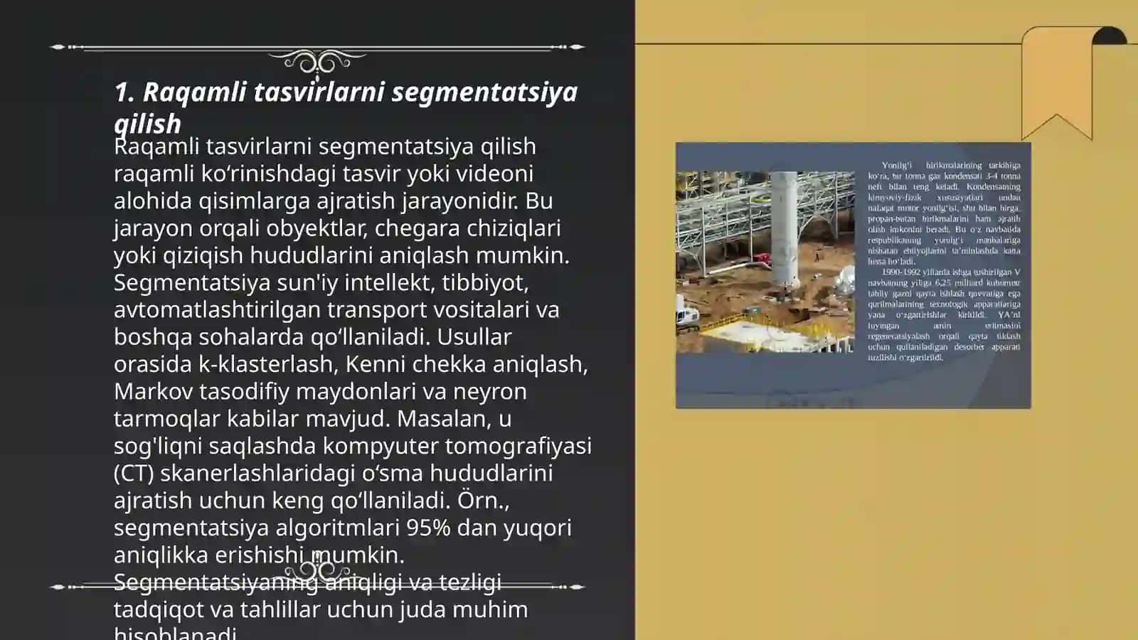 Raqamli tasvirlarni segmentatsiya qilish 3