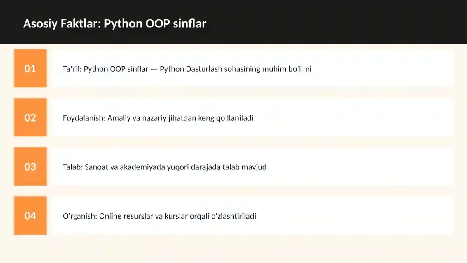 DASTURLASH | PYTHON DASTURLASH 3