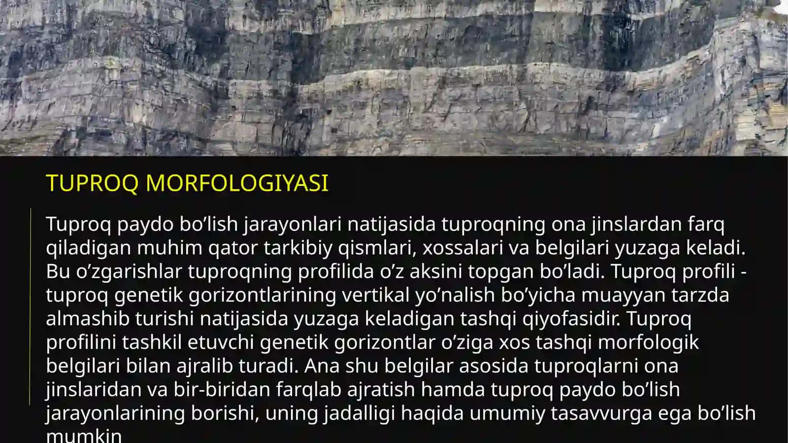 Tuproq morfoloqiyasi 3