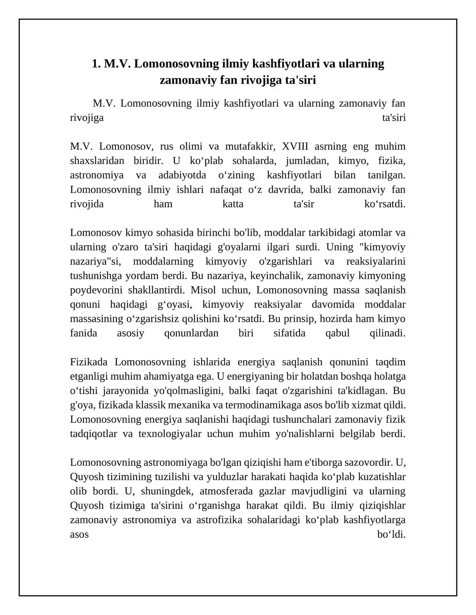 M.V. Lomonosovning Hayoti Va Ilmiy Faoliyati 3