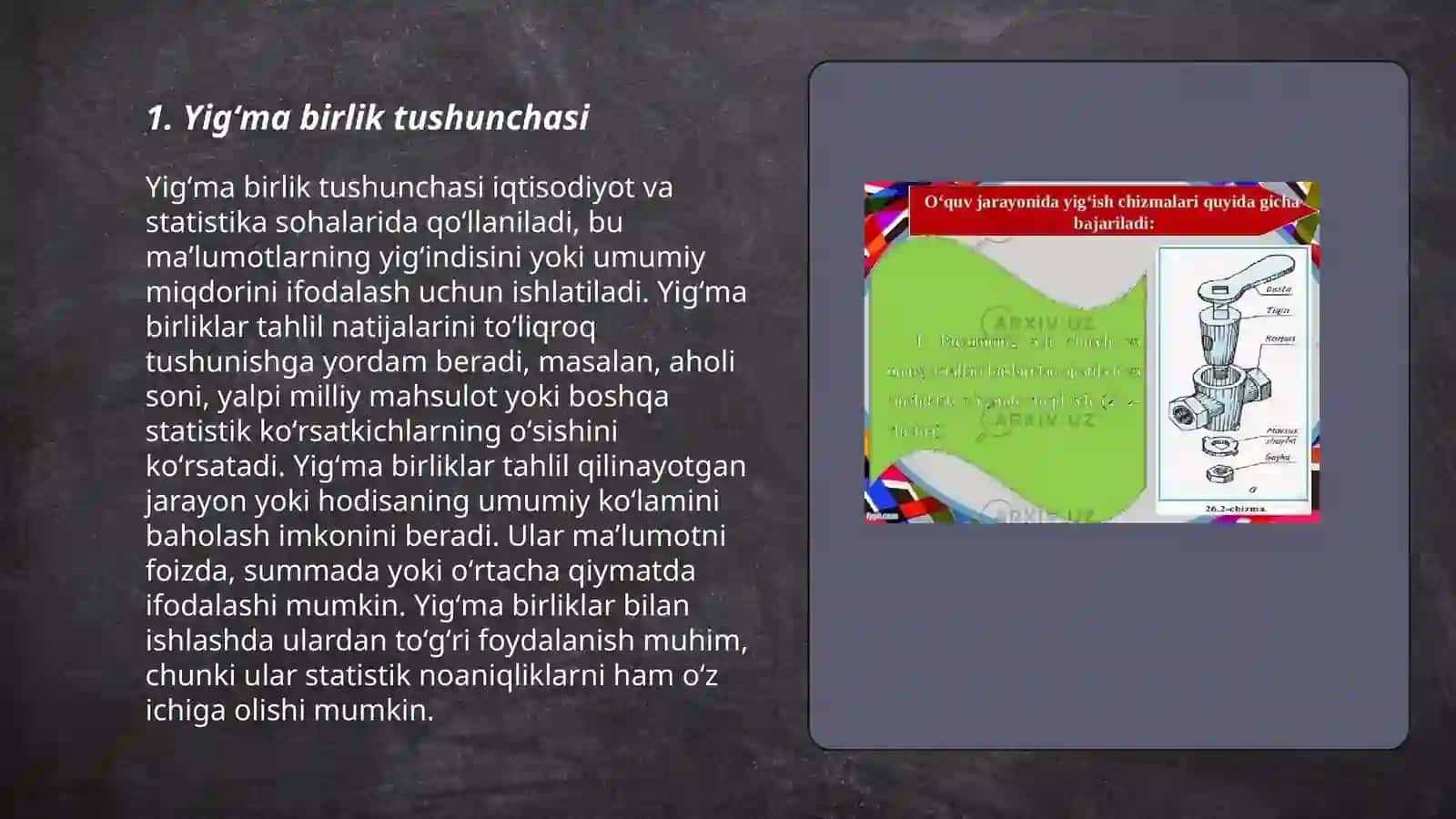 Yigʻma birlikni detallarga ajratish 3