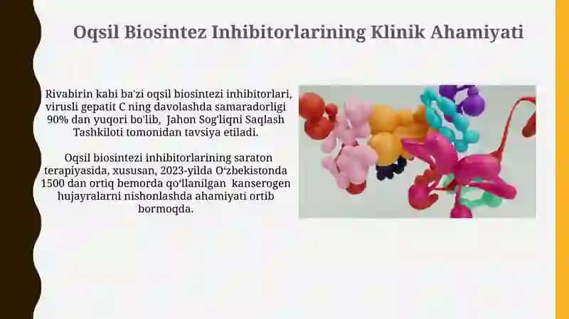 Oqsil biosintezi ingibitorlari 3