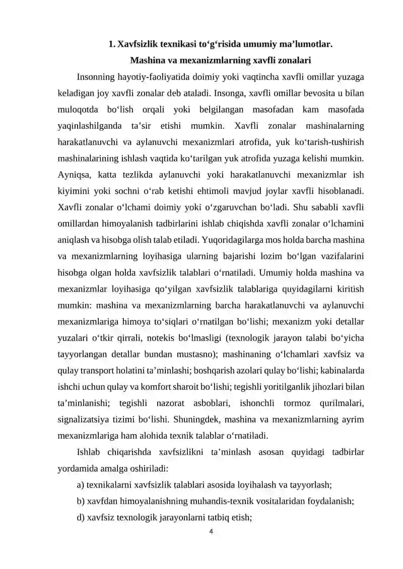 Xavfsizlik texnikasi 3