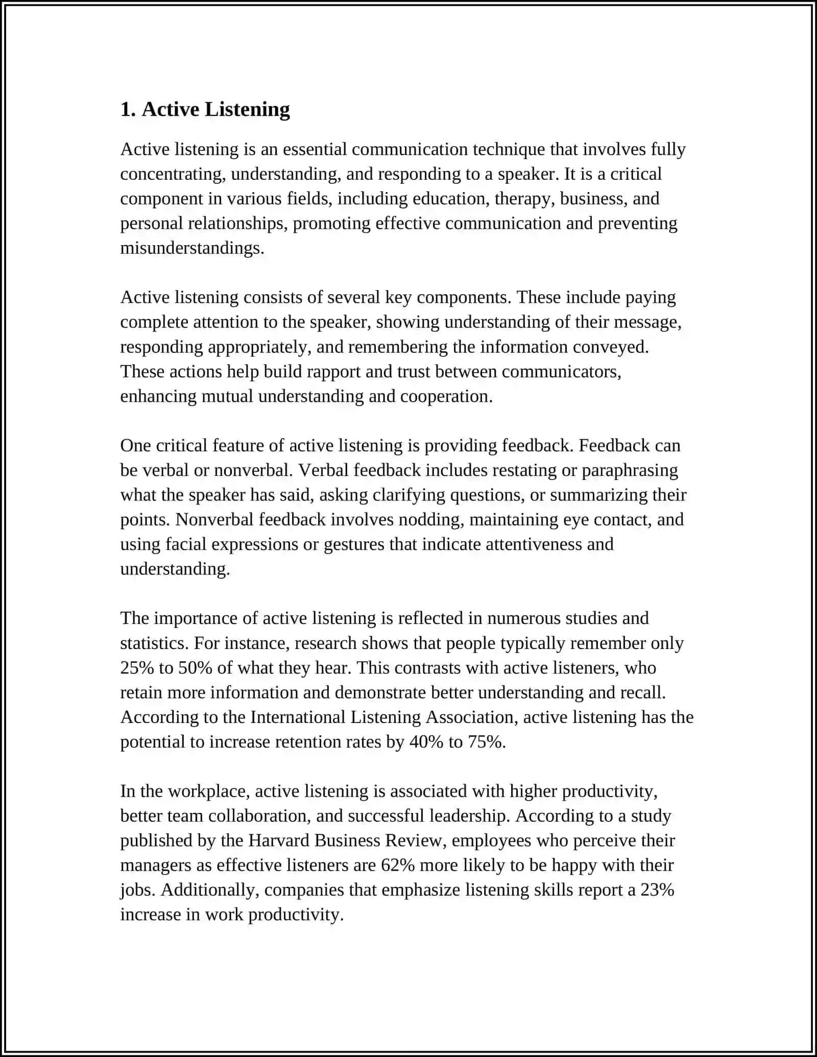 Active Listening 3