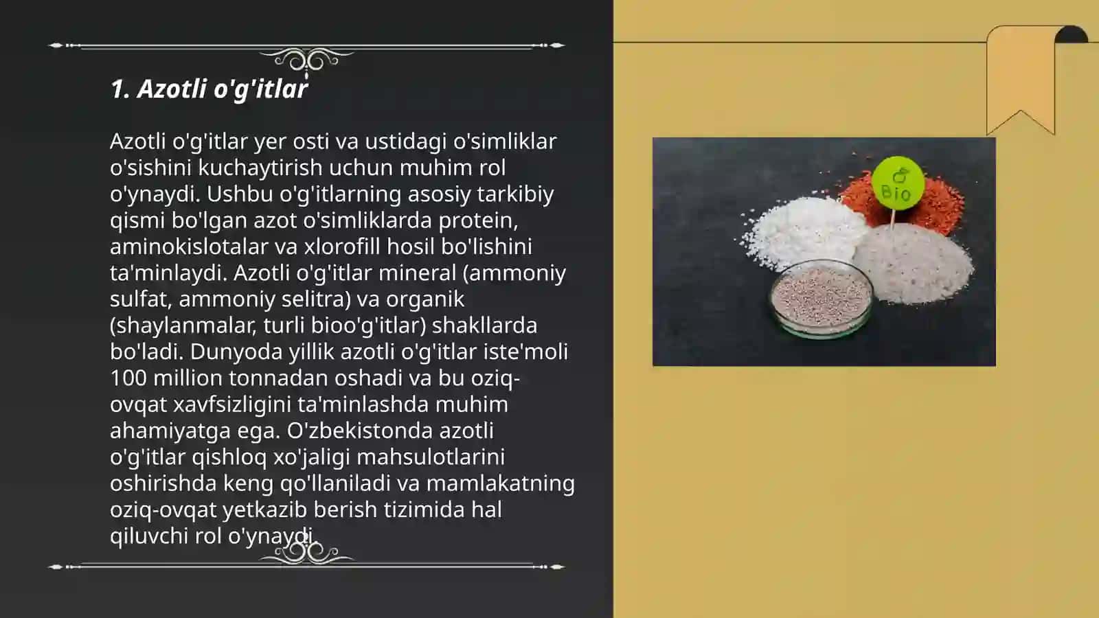 Azotli o'g'itlar 3