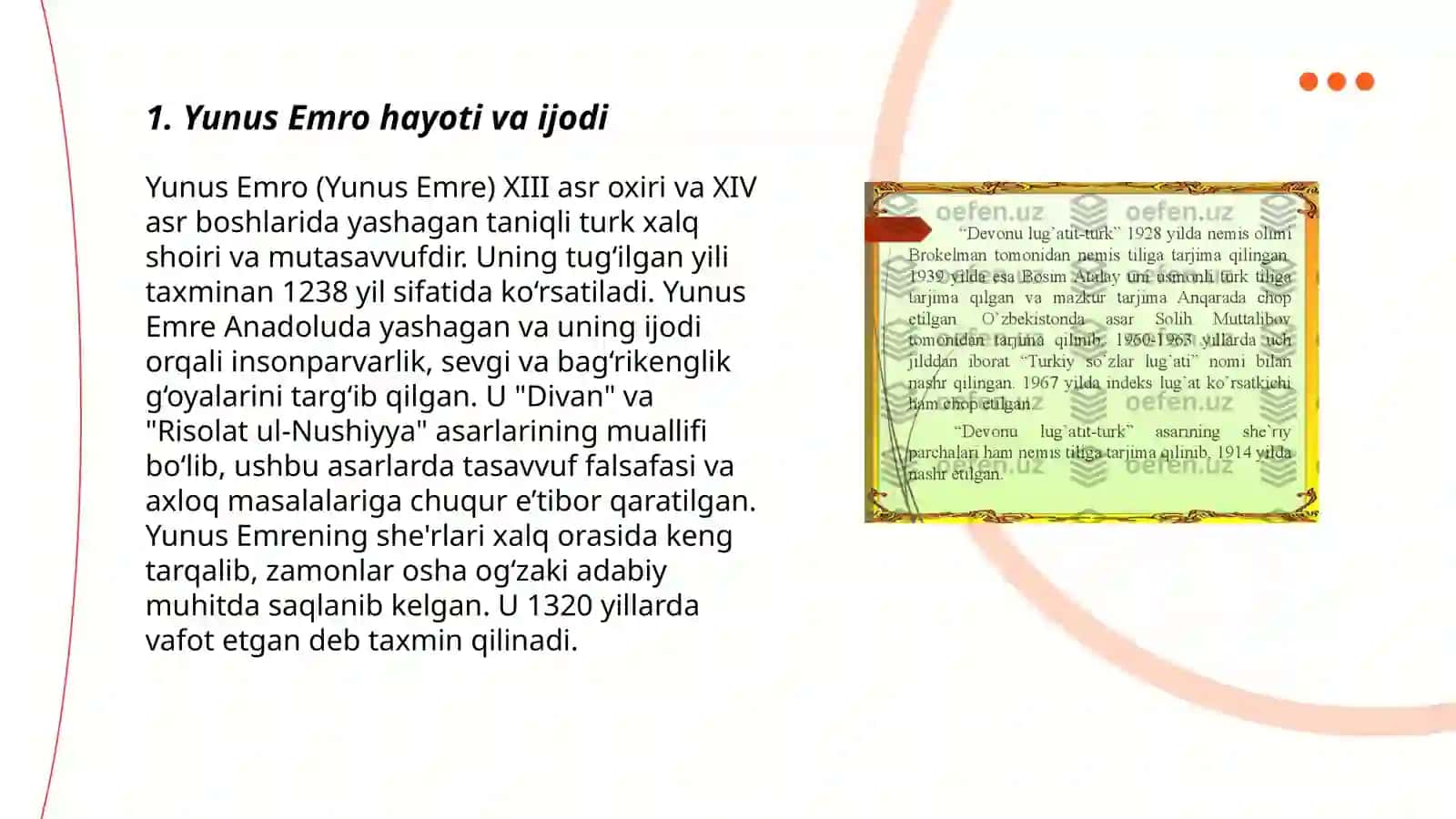 Yunus Emro asarlari tahlili 3
