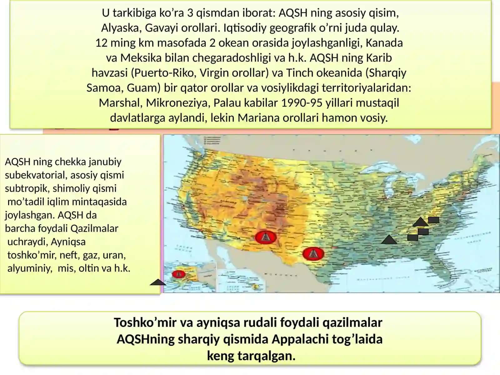 AQSH Geografiyasi 3