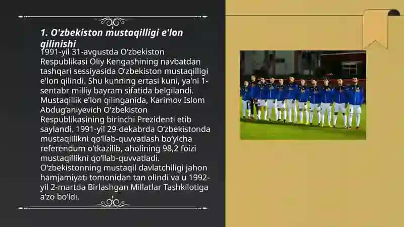 O'zbekistonning yangi tarixi 3