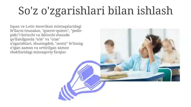 Murakkab fe'llarning tuslanishi haqida ma'lumot 3