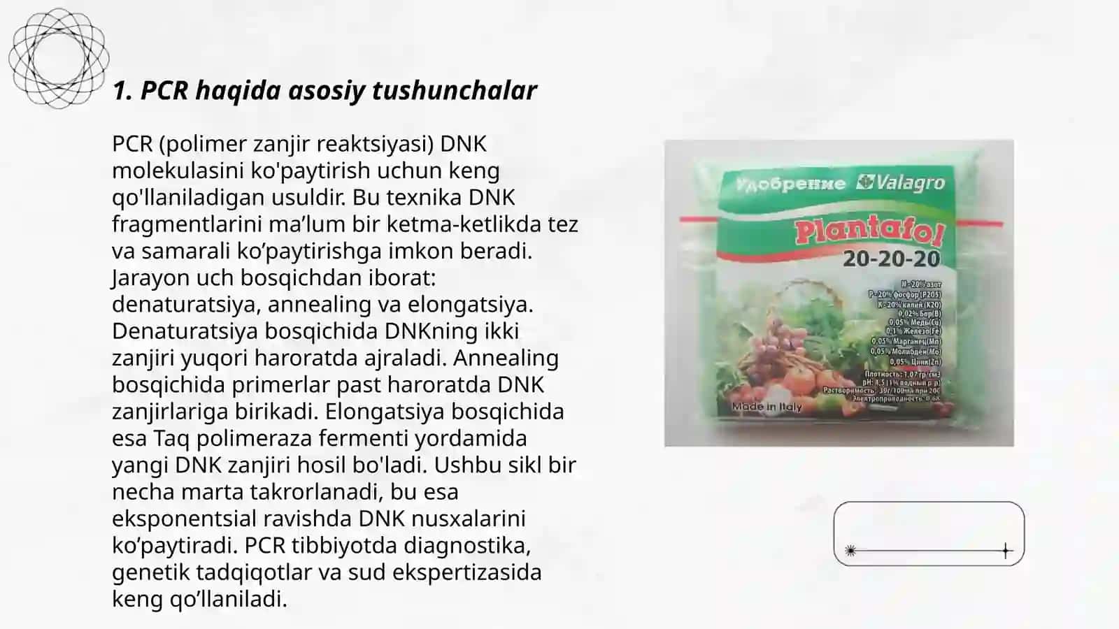 PCR haqida asosiy tushunchalar 3
