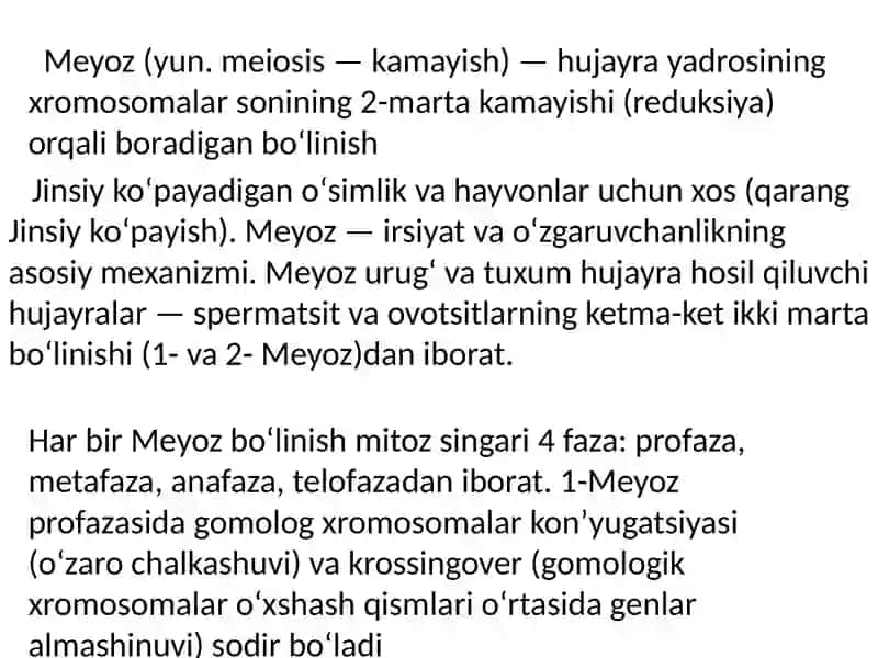 Hujayralarning mitotik va hayotiy sikli 3