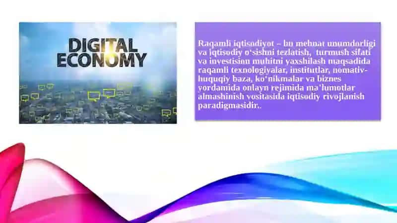 Raqamli iqtisodiyotning evolyutsiyasi. 3
