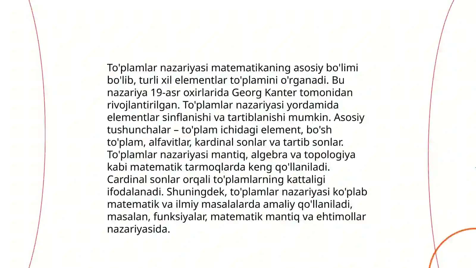To'plamlar nazariyasi 3