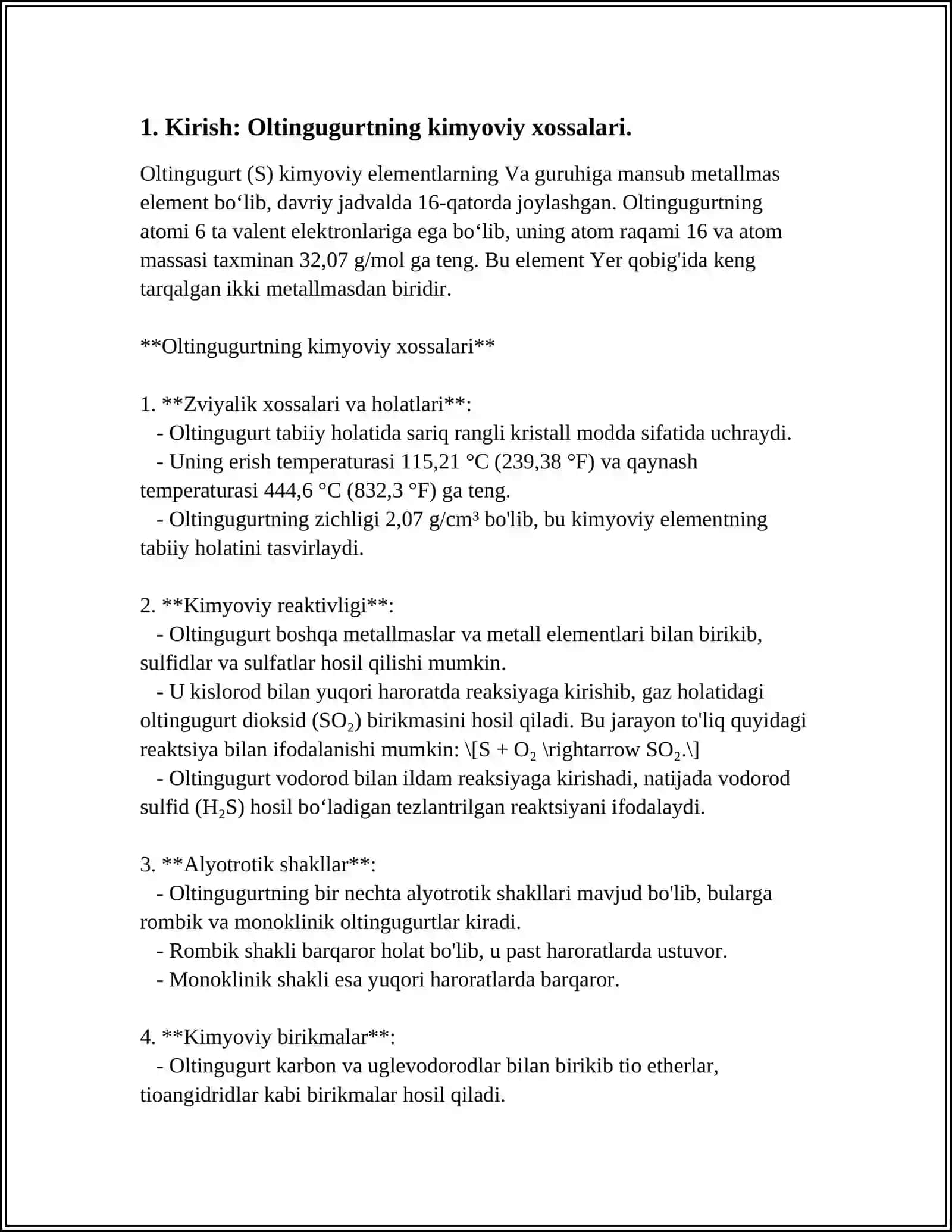 BOR VA OLTINGUGURT TUTGAN MODDALARNING SIFAT TAXLILI 3