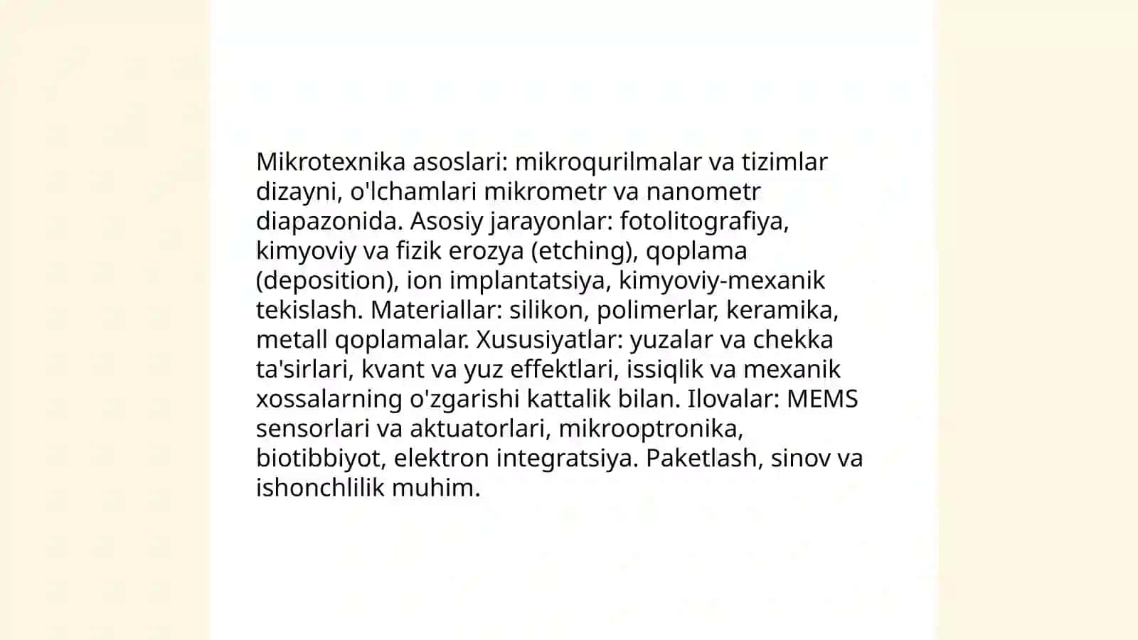 Mikro texnika 3