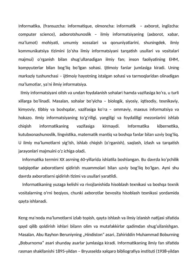 Amaliy Informatika Referati 3