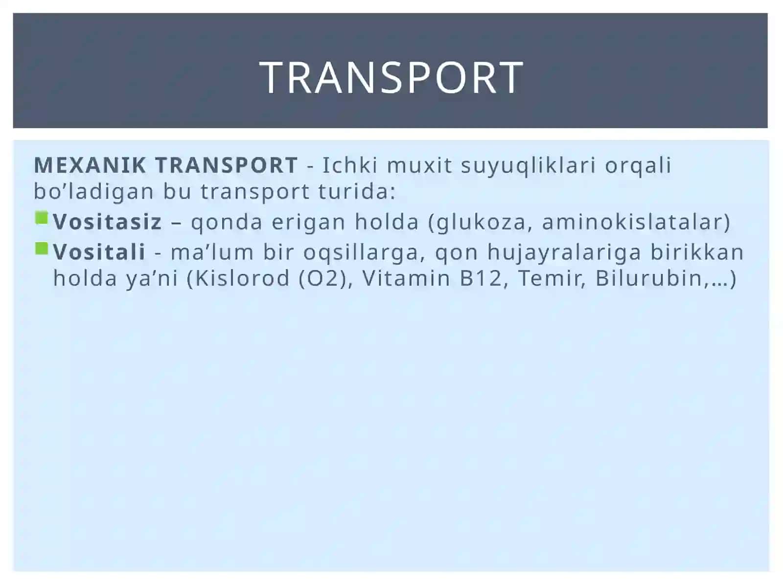 Passivtransport 3