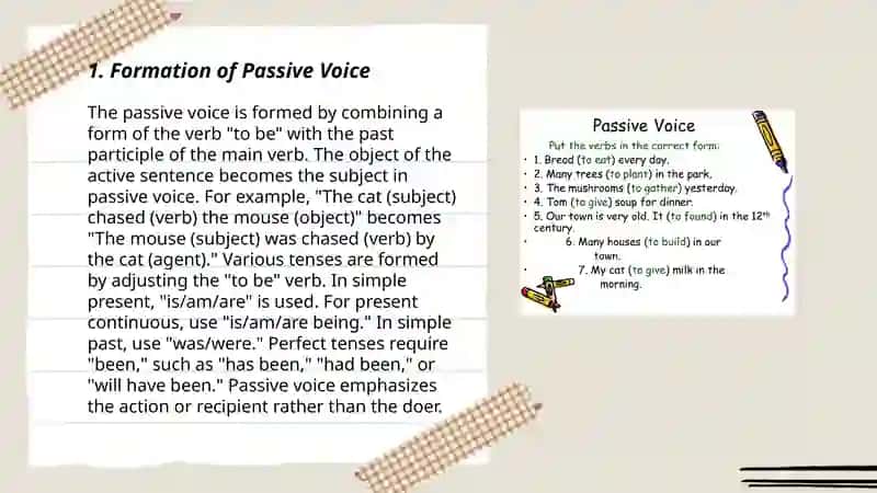 Passive voice 3