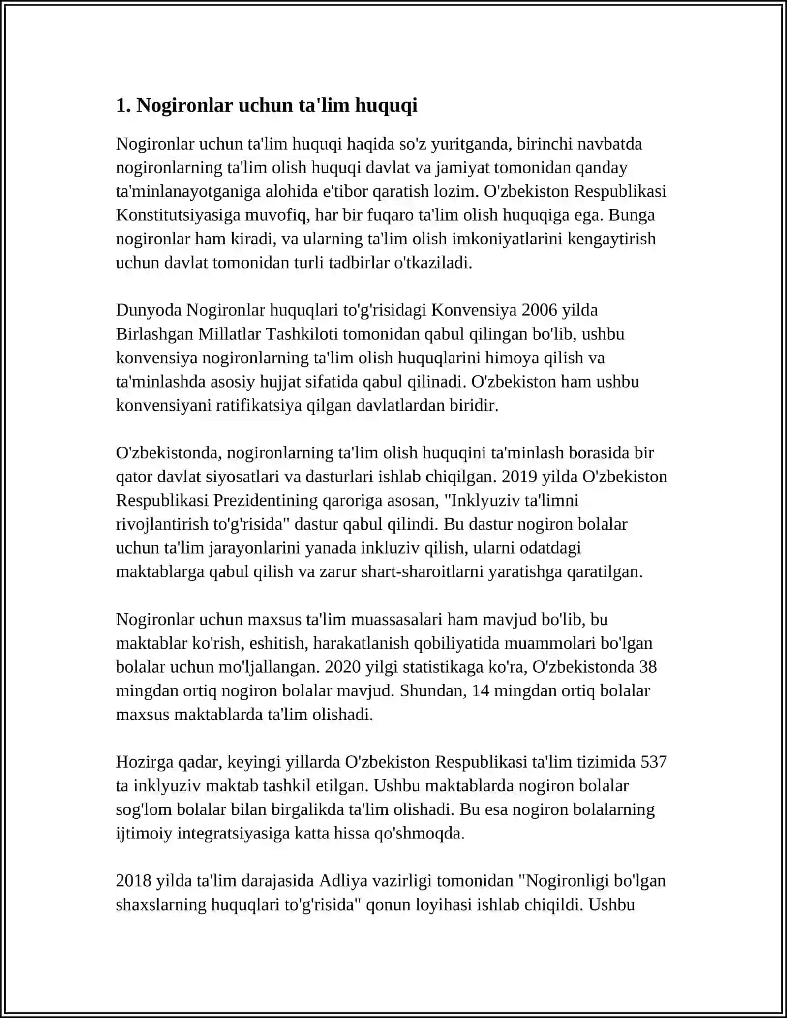 NOGIRONLAR QONUNLARI 3