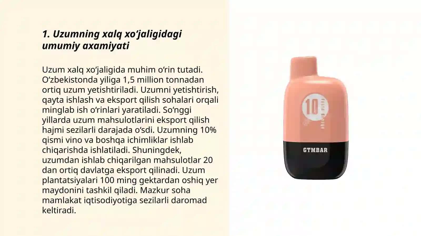 Uzumning xalq xo‘jaligidagi axamiyati 3