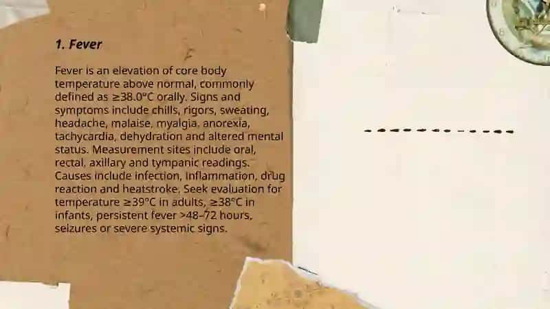Sign and symptoms 3