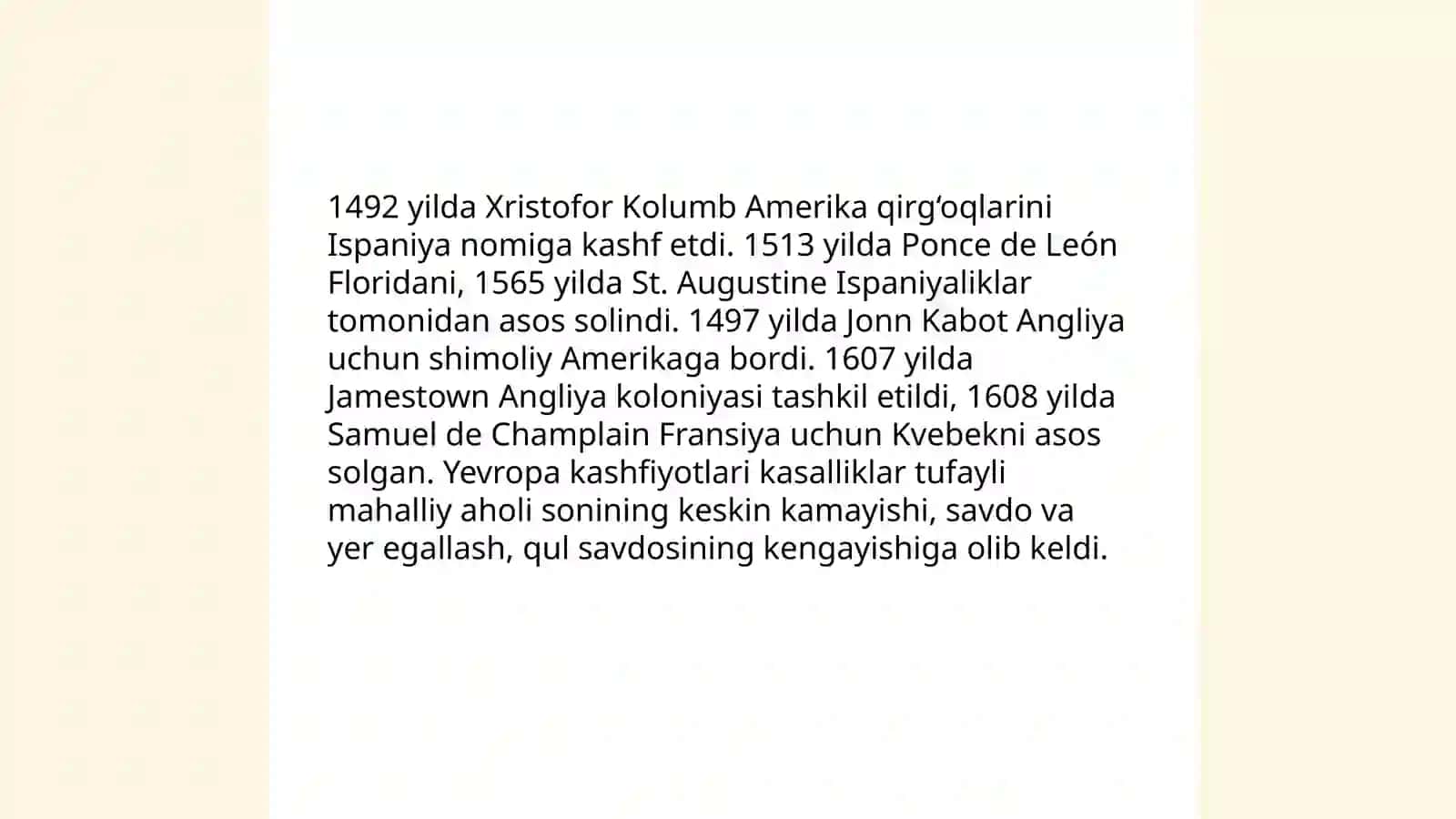 Amerika qòshma shtatlari tarix 3