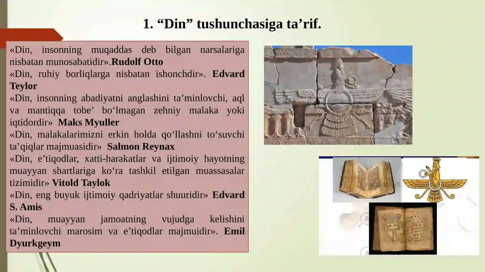 DINSHUNOSLIK FANI 3