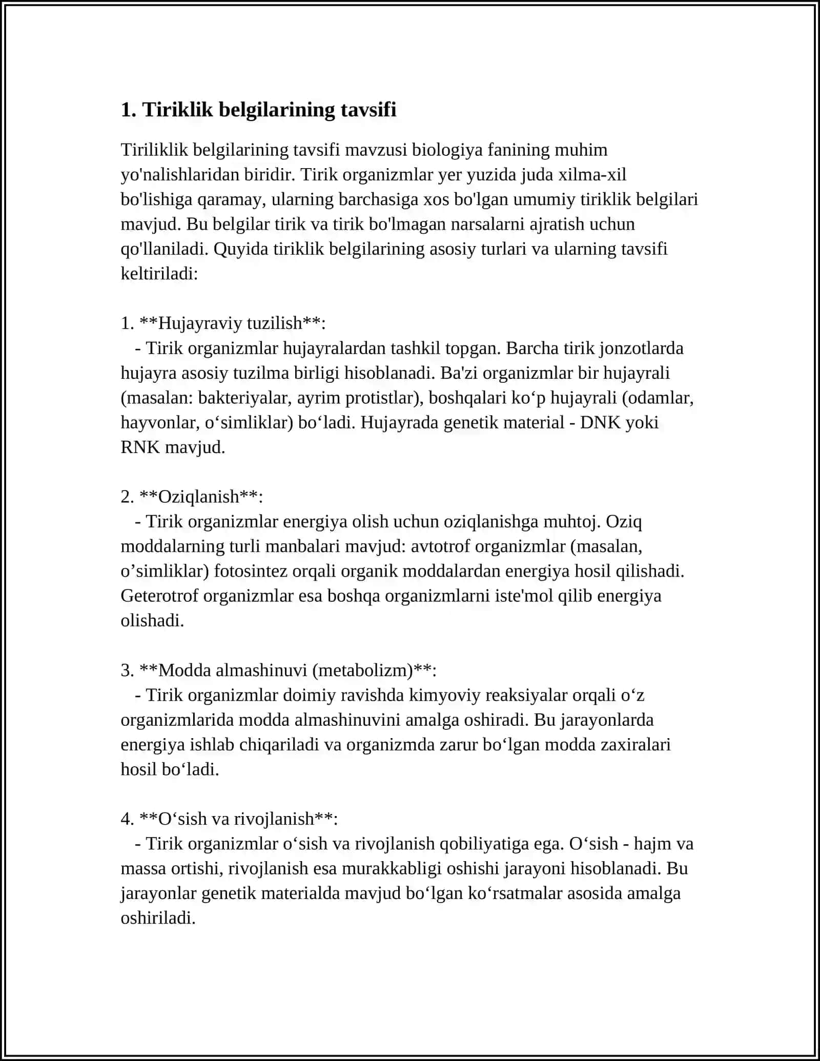 TIRIKLIK BELGILARI 3