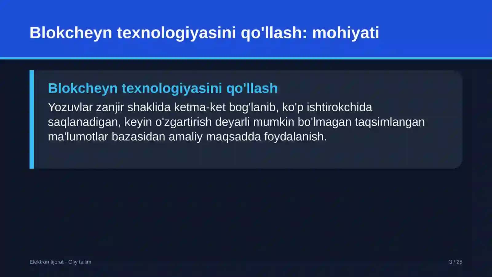 Avtobus parklarida blokcheyn texnologiyasini qo'llash 3