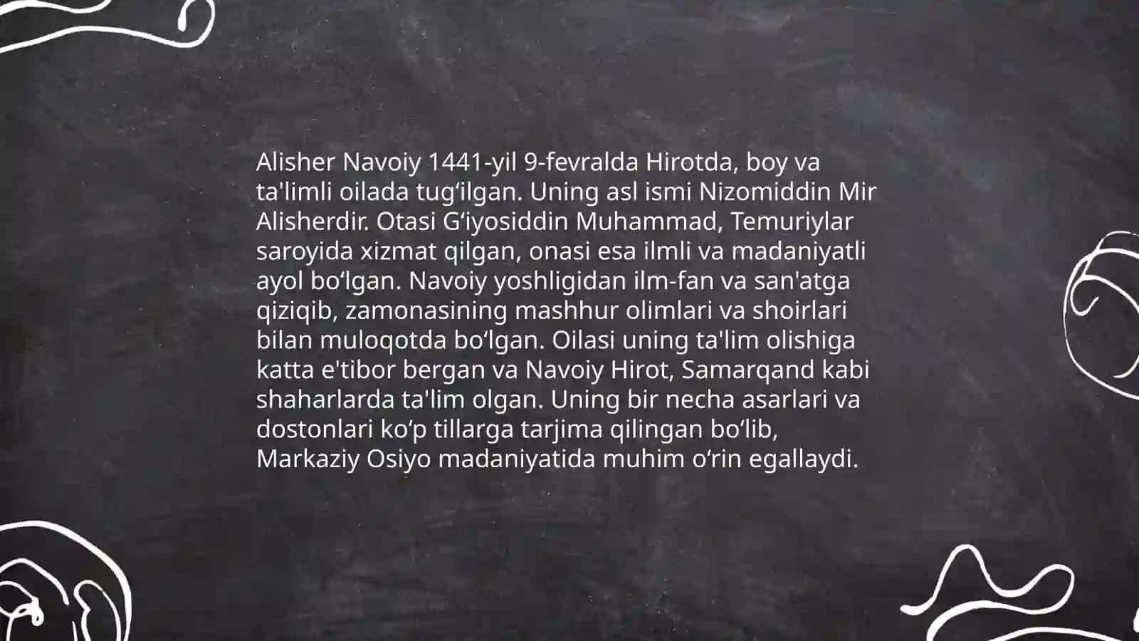 Alisher Navoiy hayoti va ijodi 3