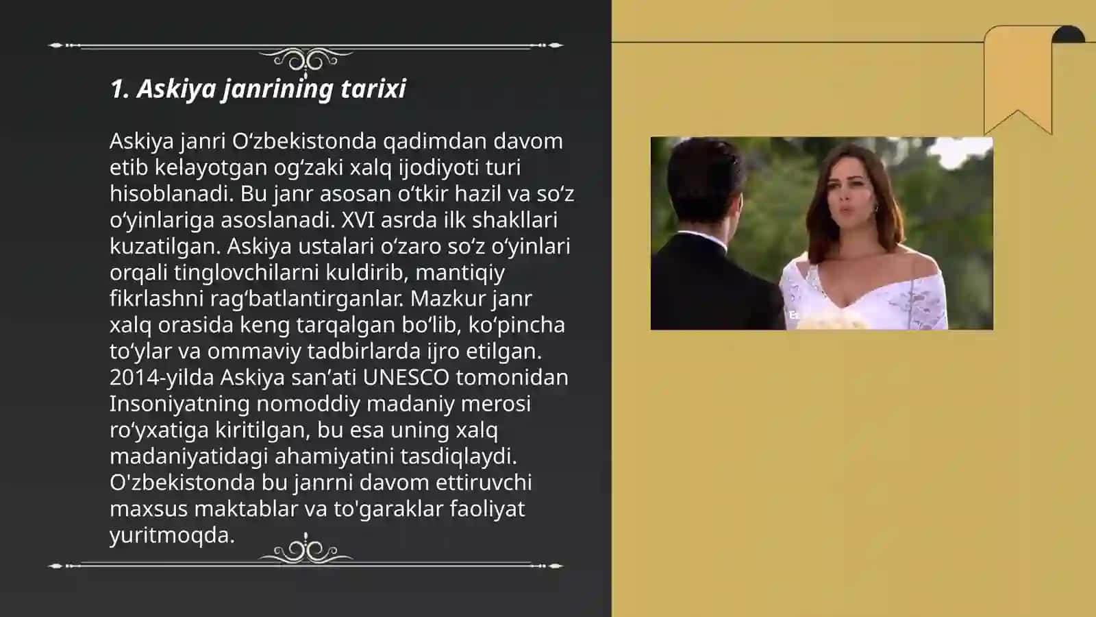 Latifa lof va askiya janri 3