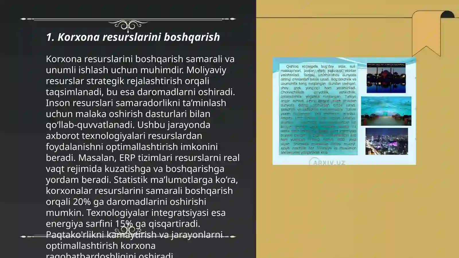 Korxona iqtisodiyoti 3