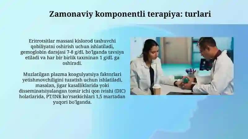 Zamonaviy komponentli terapiya 3