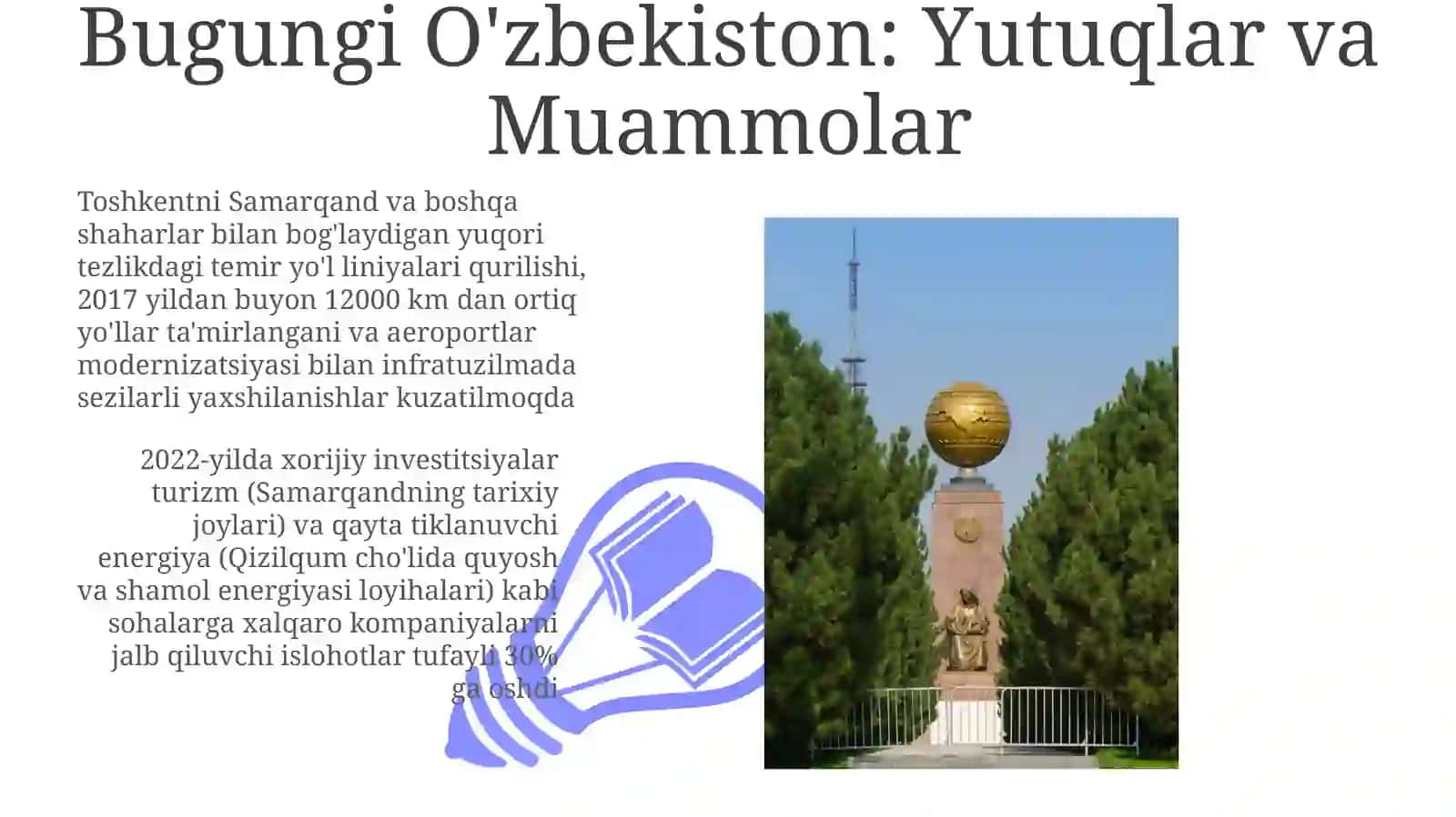 Zamonaviy O'zbekiston 3