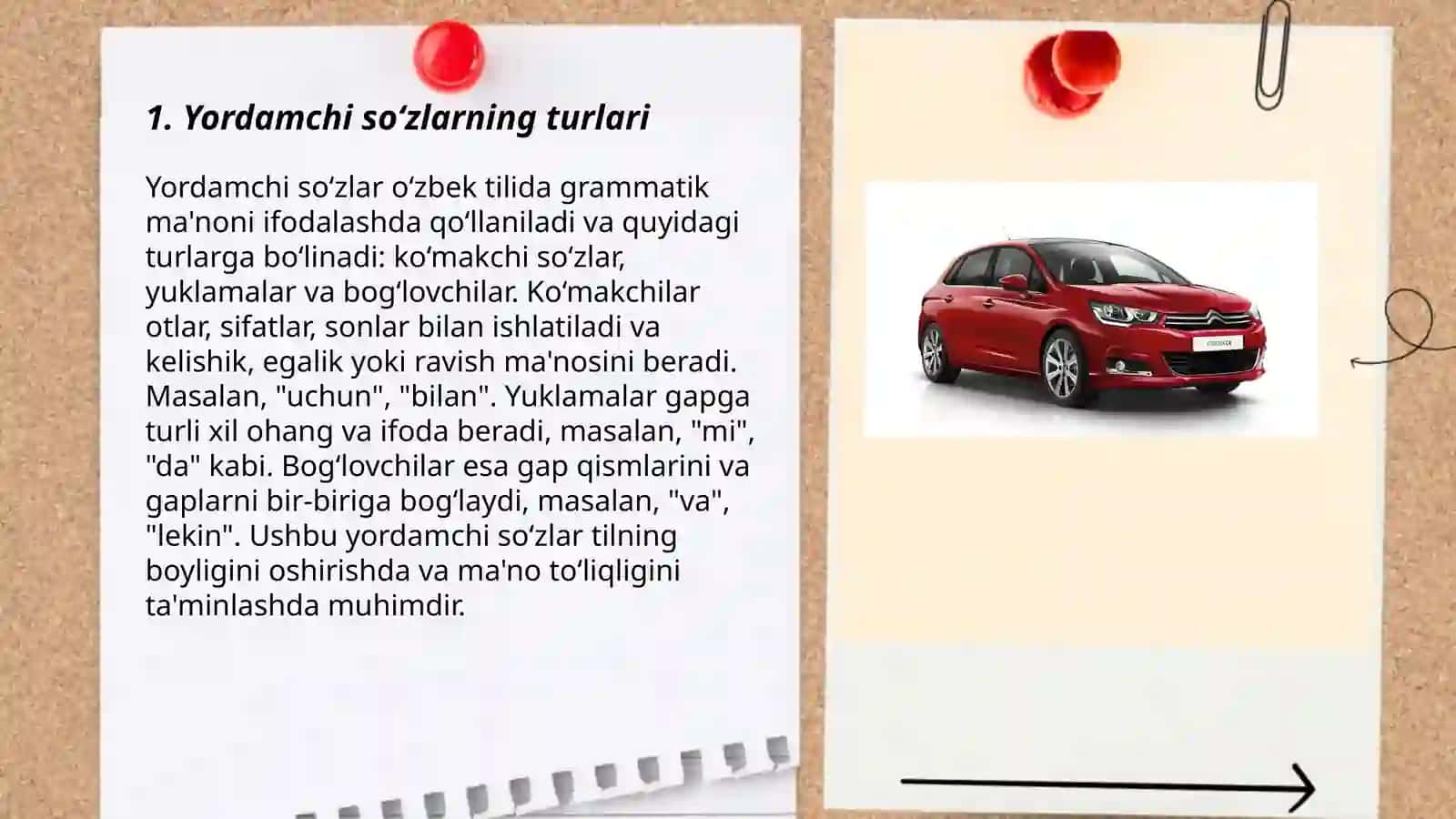Yordamchi so‘zlarning turlari 3