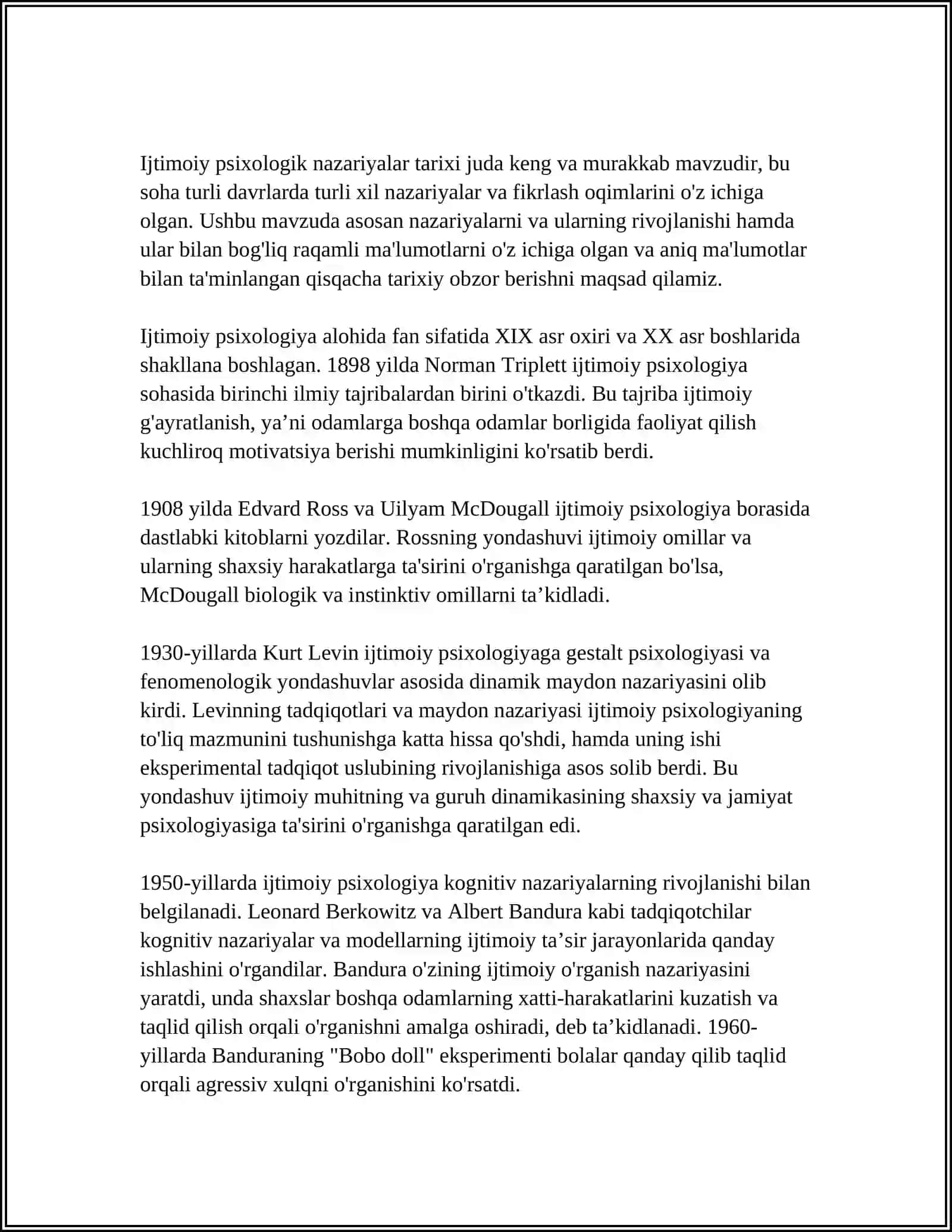 IJTIMOIY PSIXOLOGIK QARASHLARNING RIVOJLANISHI 3