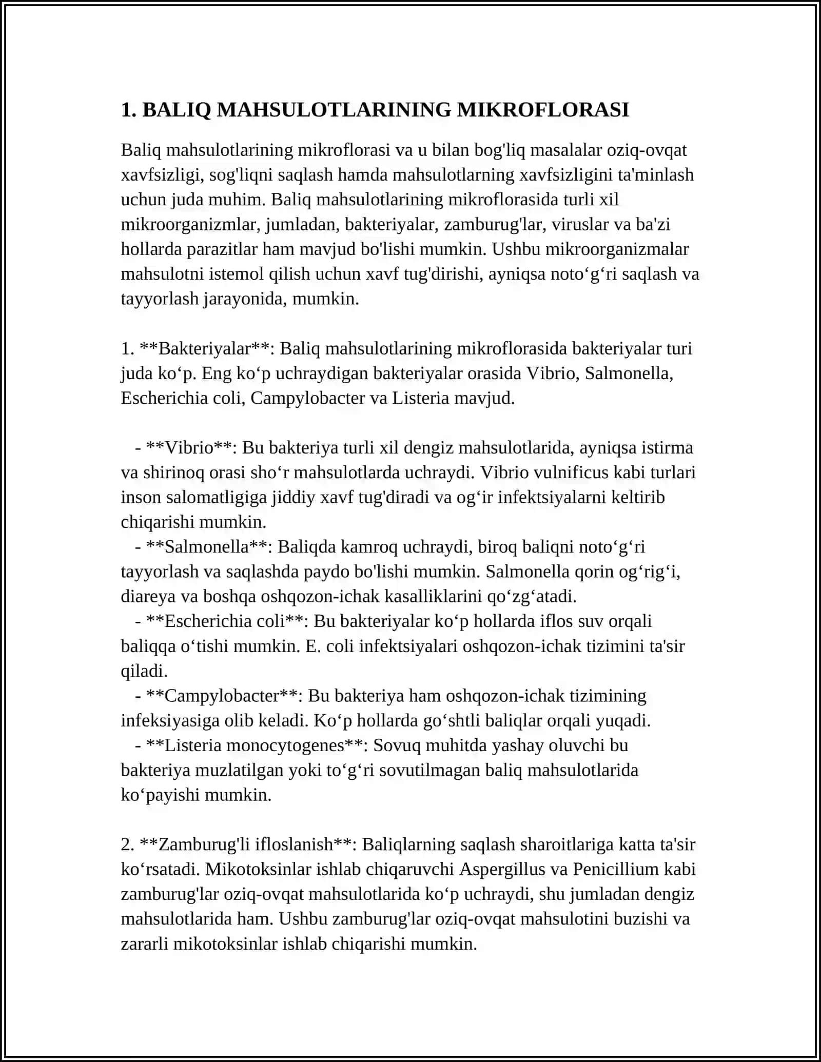 BALIQ MAXSULOTLARNI MIKROBIOLOGIYASI 3
