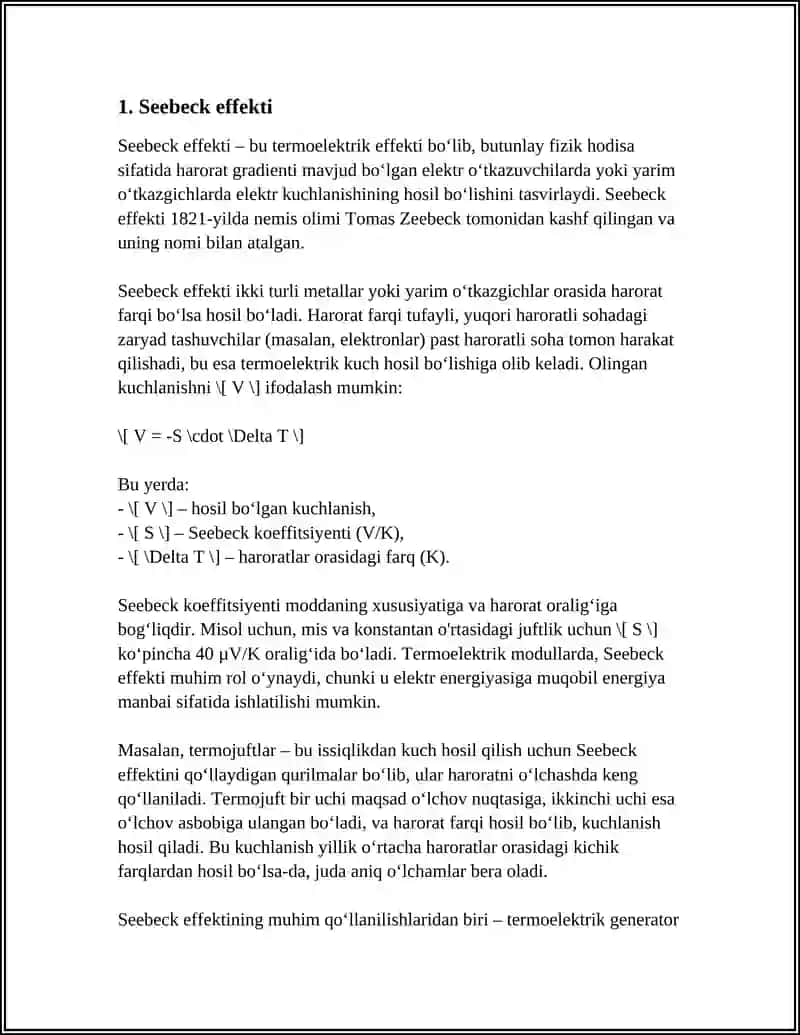 TERMOELEKTRIK HODISALAR 3
