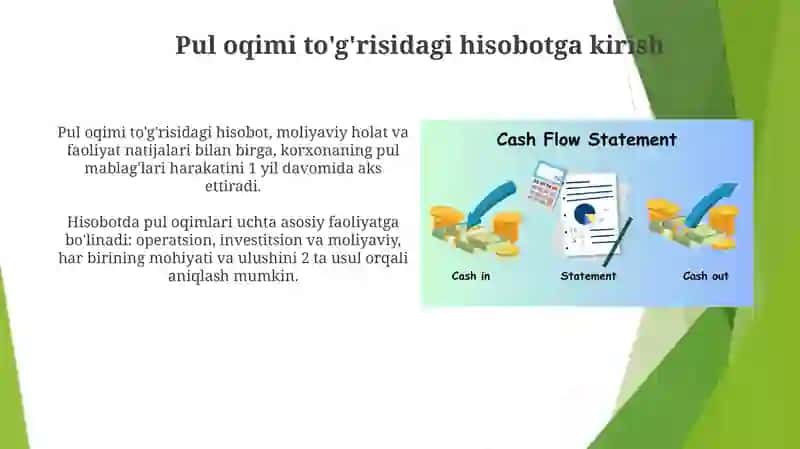 Pul mablag'lari hisobi 3