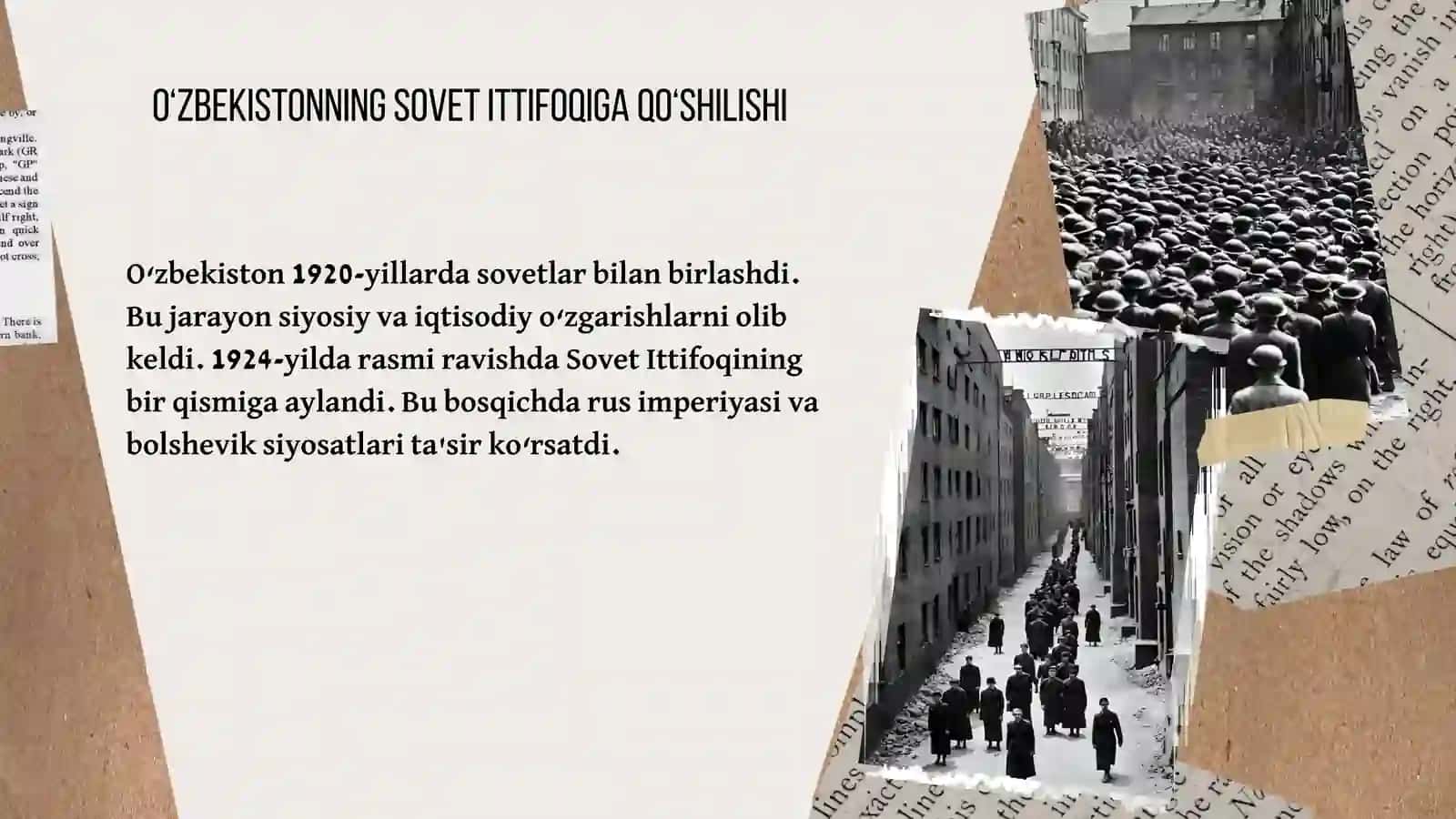 O'zbekiston Sovet Ittifoqiga qo'shilishi 3