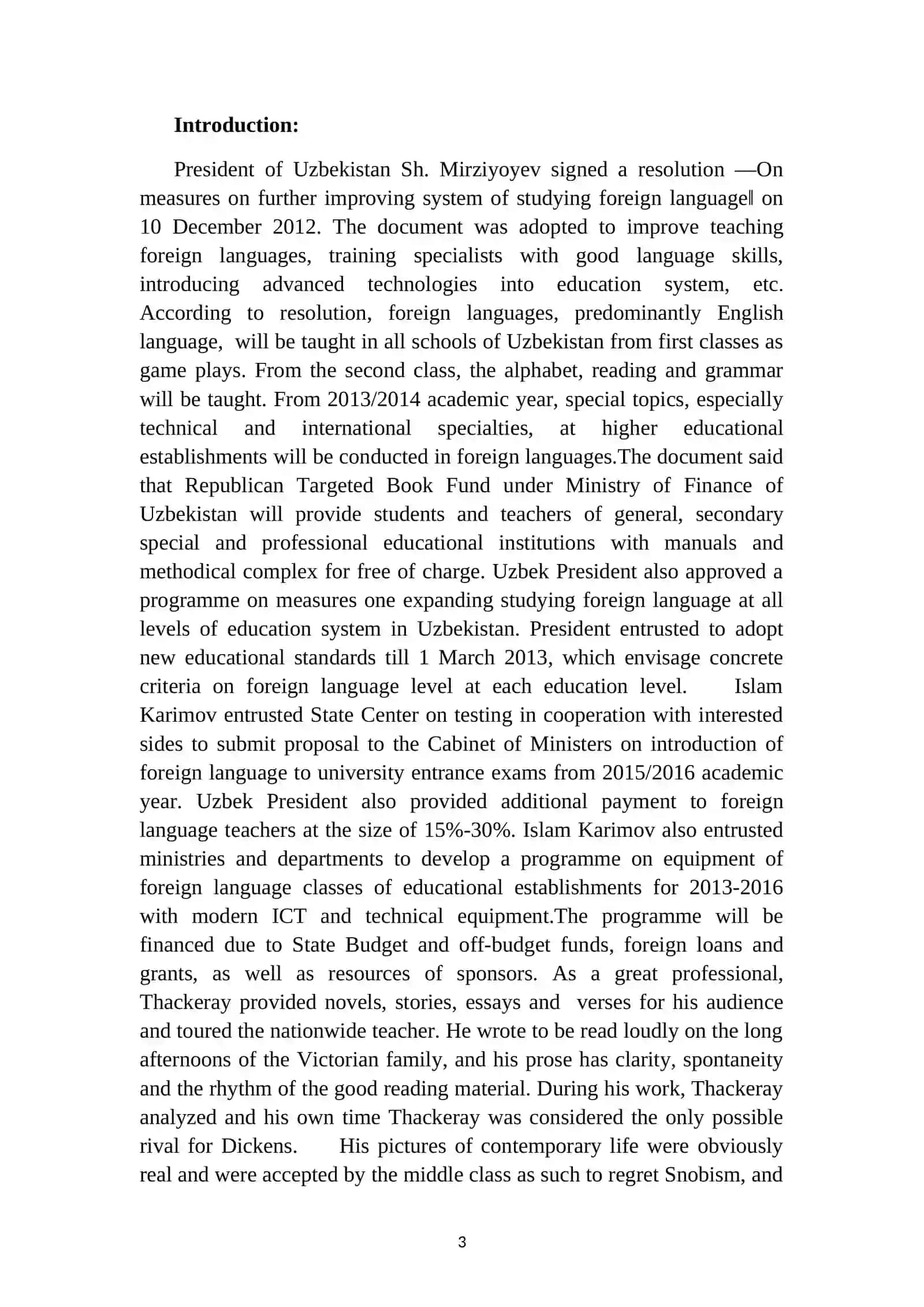 English Literature of XIXth Century 3