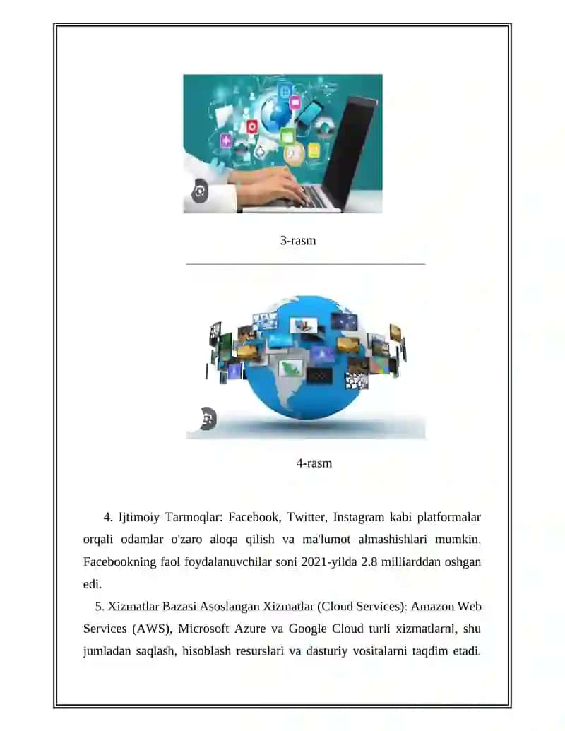 Internet tarmoqlari xizmatlari 3