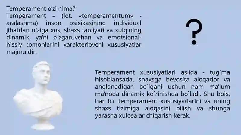 Shaxstemperamentini tadqiq etish metodlari 3